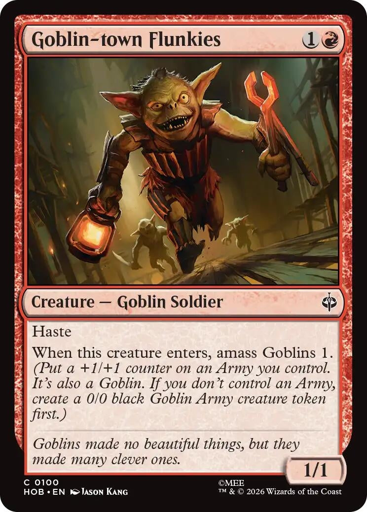 Goblin-town Flunkies (100) (HOB)