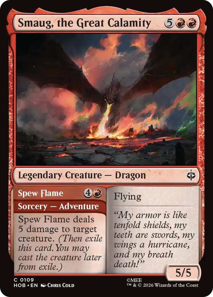 Smaug, the Great Calamity (109) (HOB)