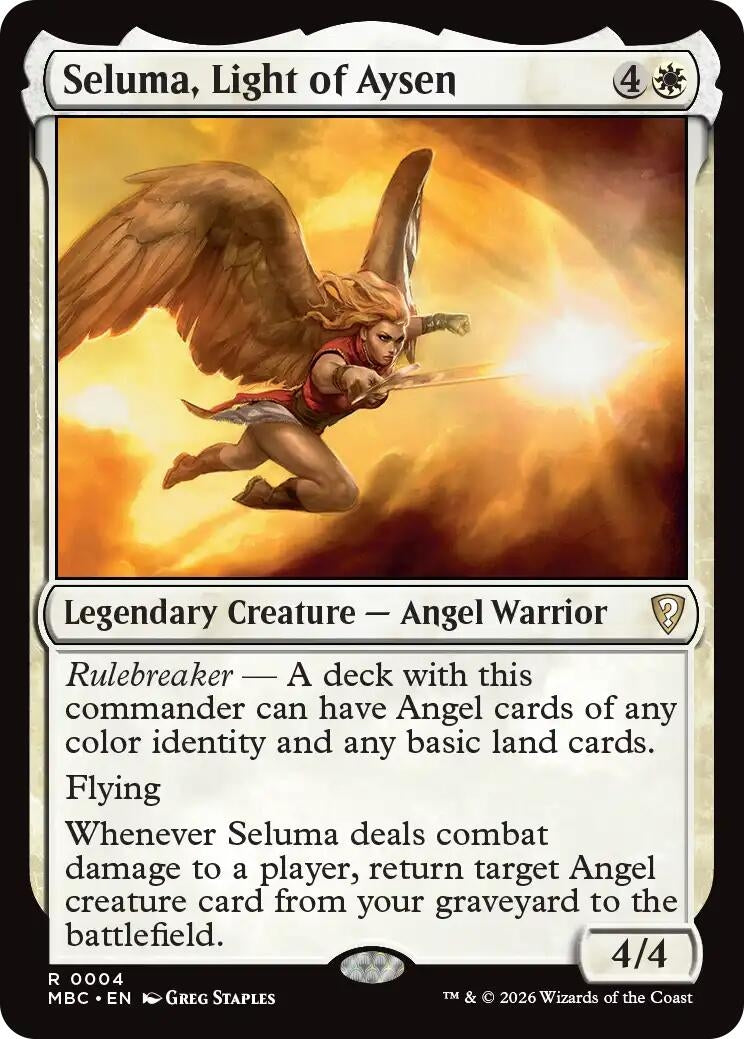 Image for Seluma, Light of Aysen (4) (MBC) - Magic: The Gathering