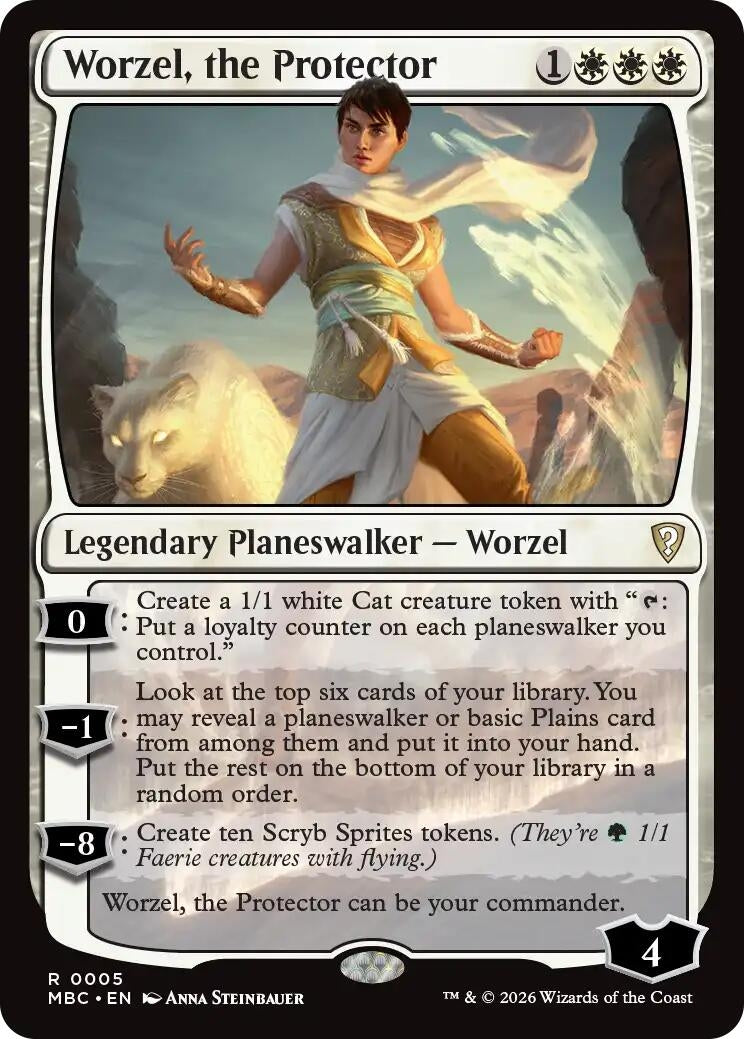 Image for Worzel, the Protector (5) (MBC) - Magic: The Gathering