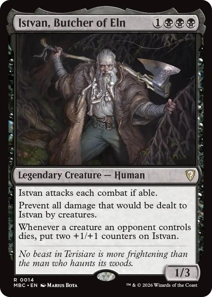 Image for Istvan, Butcher of Eln (14) (MBC) - Magic: The Gathering