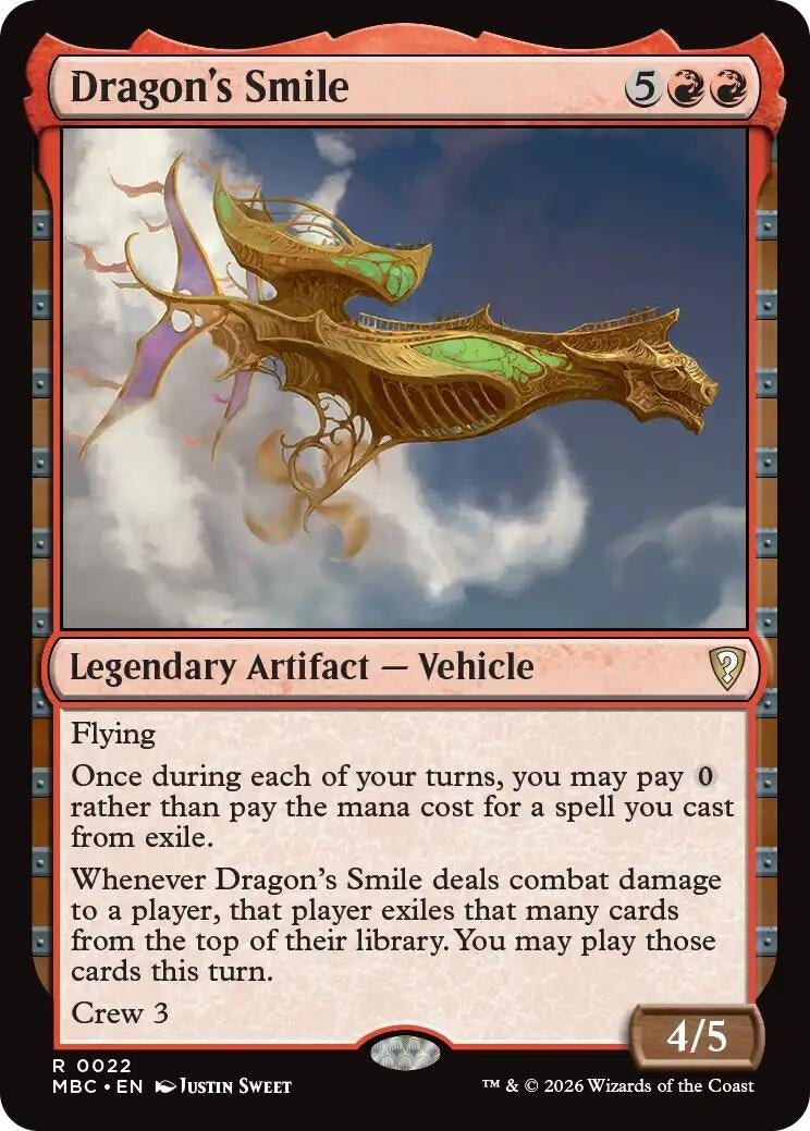 Image for Dragon's Smile (22) (MBC) - Magic: The Gathering