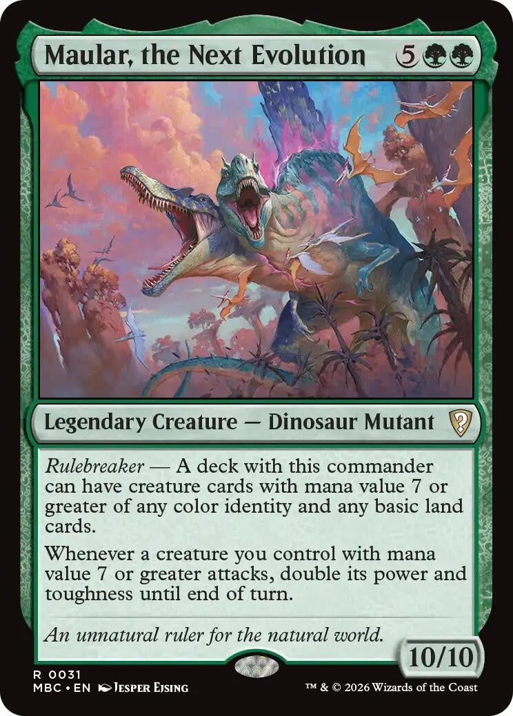 Image for Maular, the Next Evolution (31) (MBC) - Magic: The Gathering