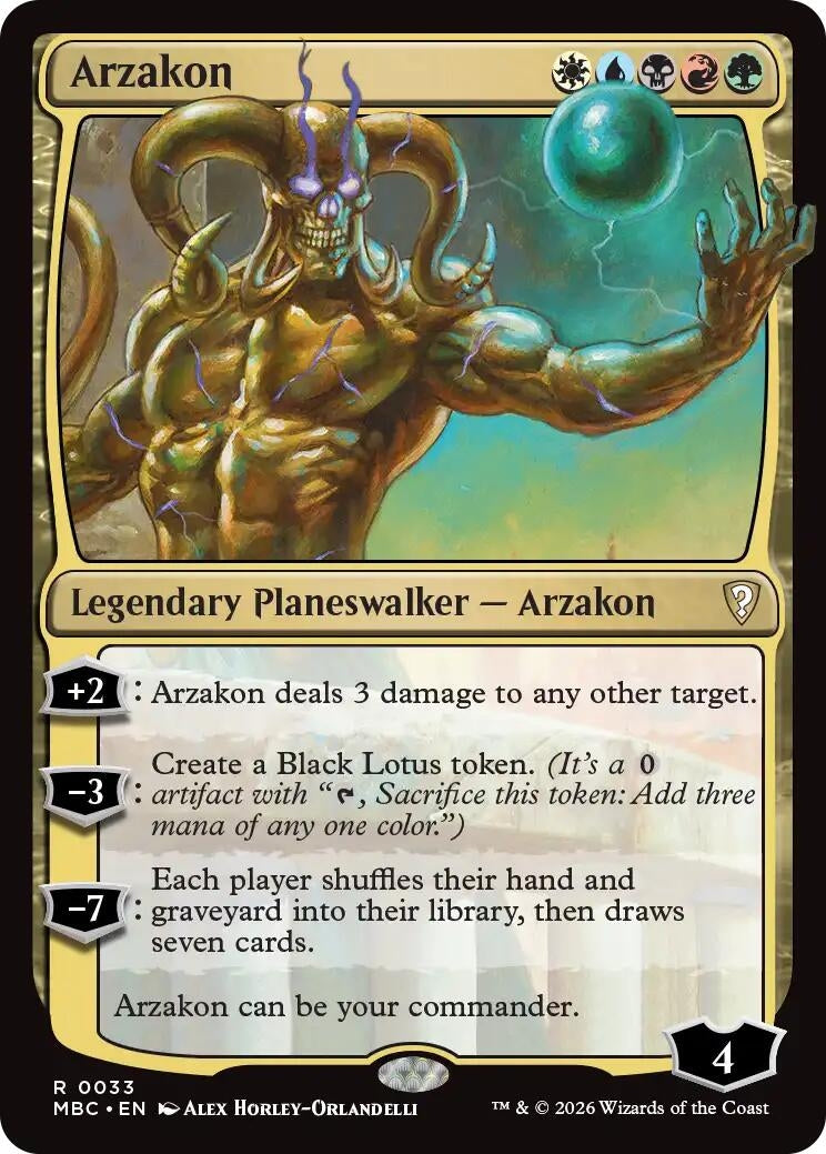 Image for Arzakon (33) (MBC) - Magic: The Gathering