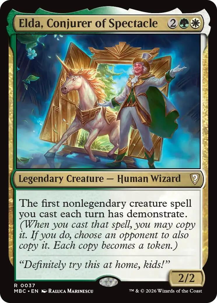 Image for Elda, Conjurer of Spectacle (37) (MBC) - Magic: The Gathering