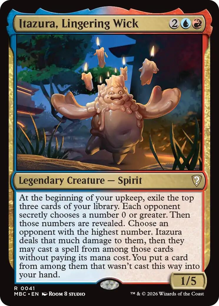 Image for Itazura, Lingering Wick (41) (MBC) - Magic: The Gathering