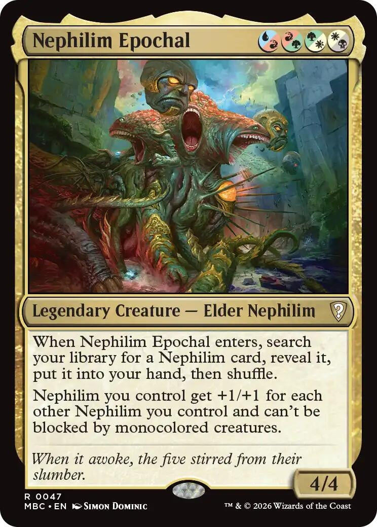 Image for Nephilim Epochal (47) (MBC) - Magic: The Gathering