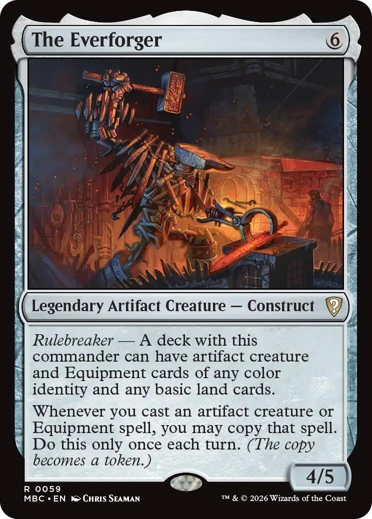 Image for The Everforger (59) (MBC) - Magic: The Gathering