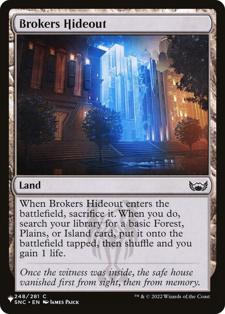 Image for Brokers Hideout (248) (LIST) - Magic: The Gathering