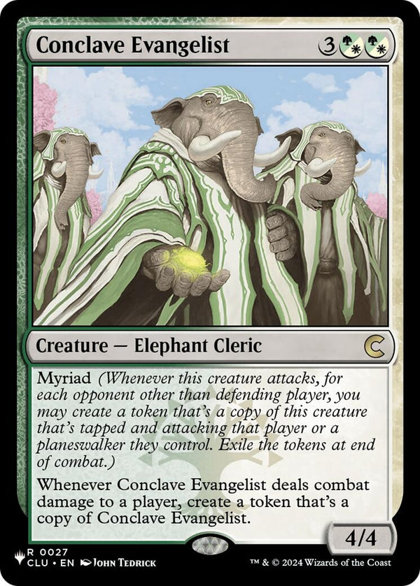 Image for Conclave Evangelist (27) (LIST) - Magic: The Gathering