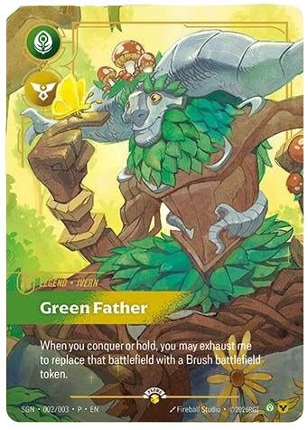 Image for Ivern - Green Father (002/003) (SGN) - Riftbound: League of Legends Trading Card Game