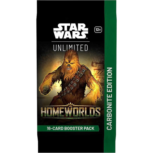 Image for Homeworlds Carbonite Edition - Booster Pack - Star Wars: Unlimited