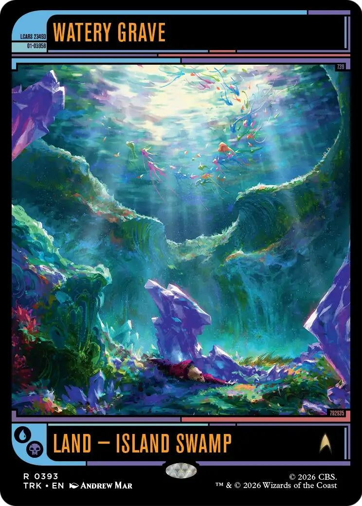 Image for Watery Grave (Showcase) (393) (TRK) - Magic: The Gathering