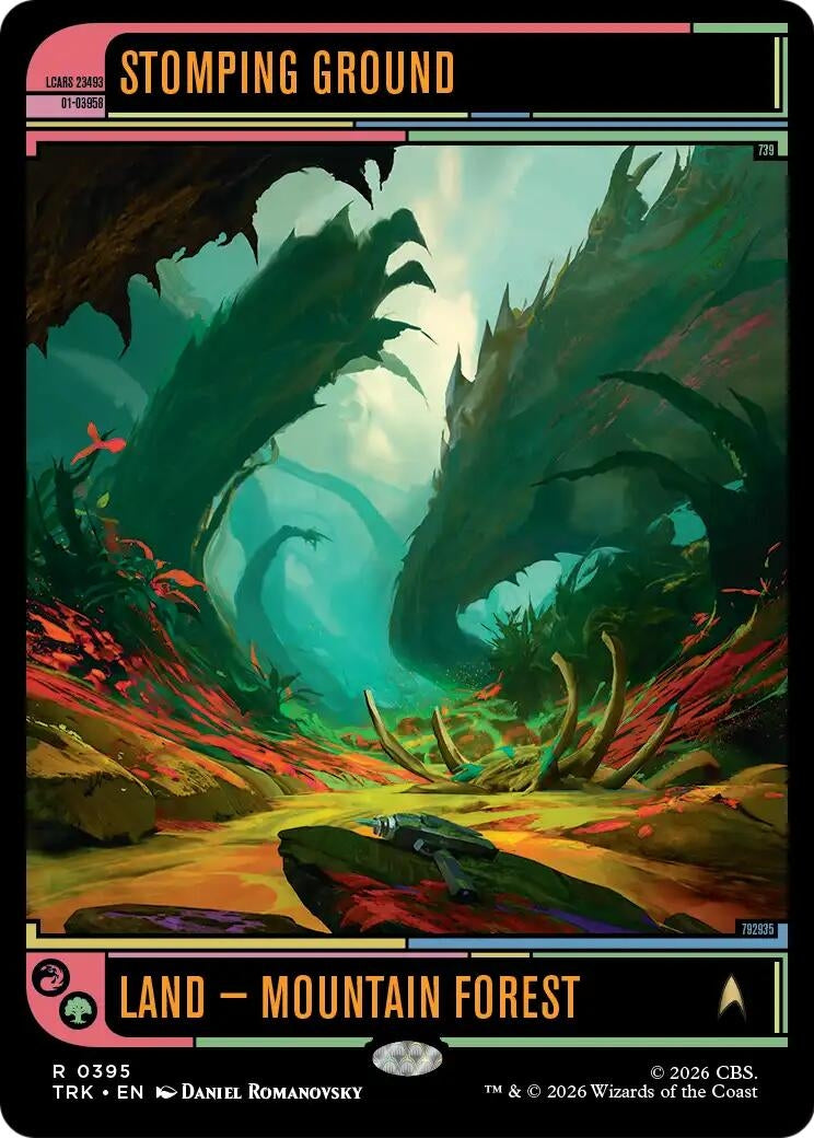 Image for Stomping Ground (Showcase) (395) (TRK) - Magic: The Gathering