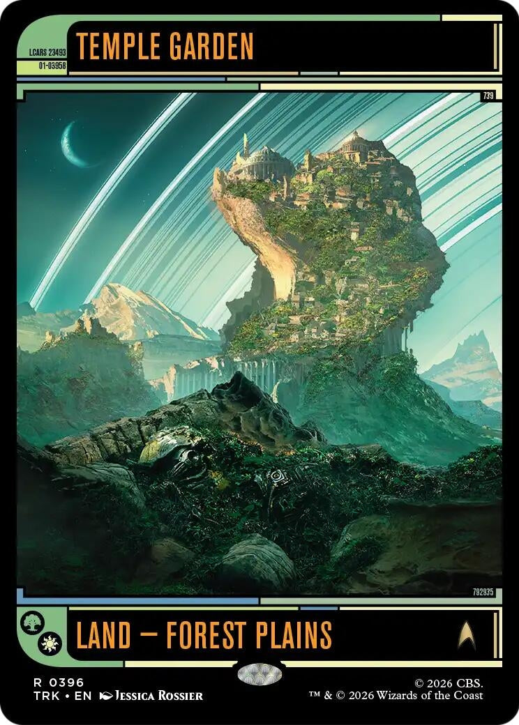 Image for Temple Garden (Showcase) (396) (TRK) - Magic: The Gathering