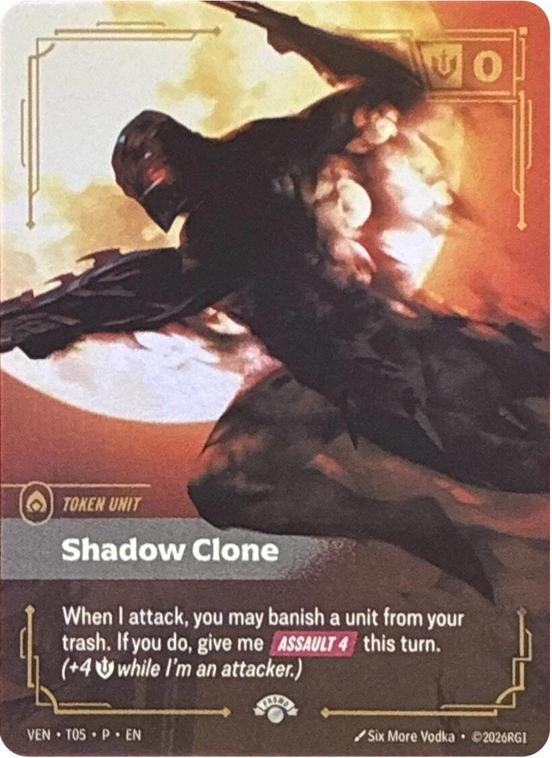 Image for Shadow Clone // Tentacle (Full Art) (T05 // T06) (VEN) - Riftbound: League of Legends Trading Card Game