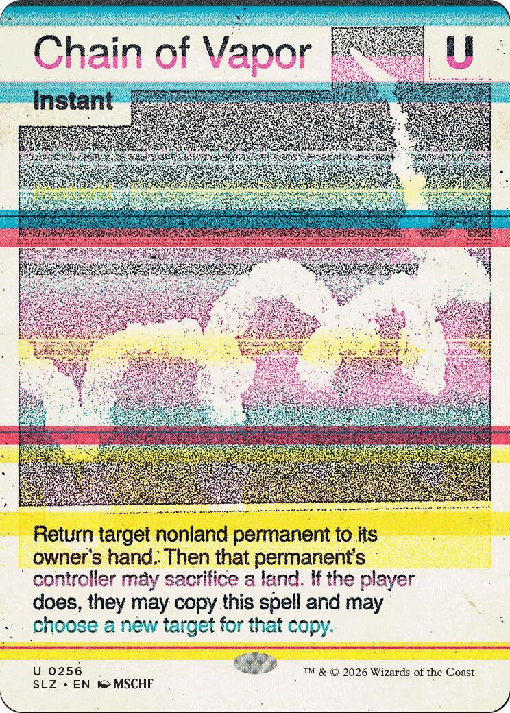 Image for Chain of Vapor (0256) (256) (SLZ) - Magic: The Gathering