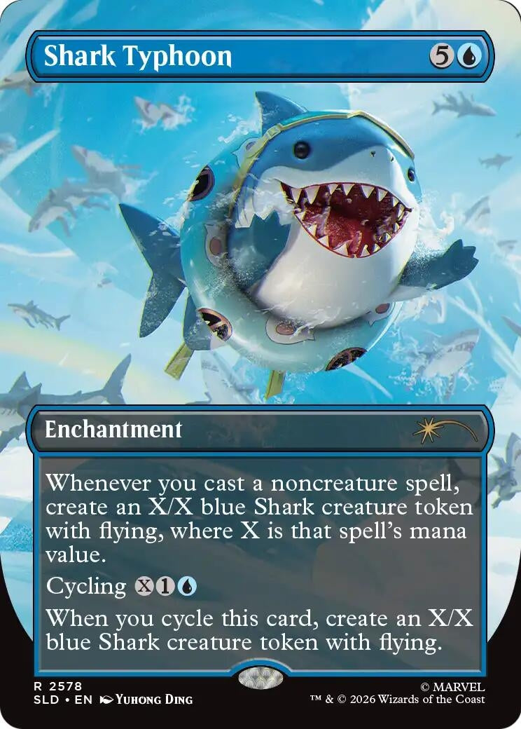 Image for Shark Typhoon (2578) (SLD) - Magic: The Gathering