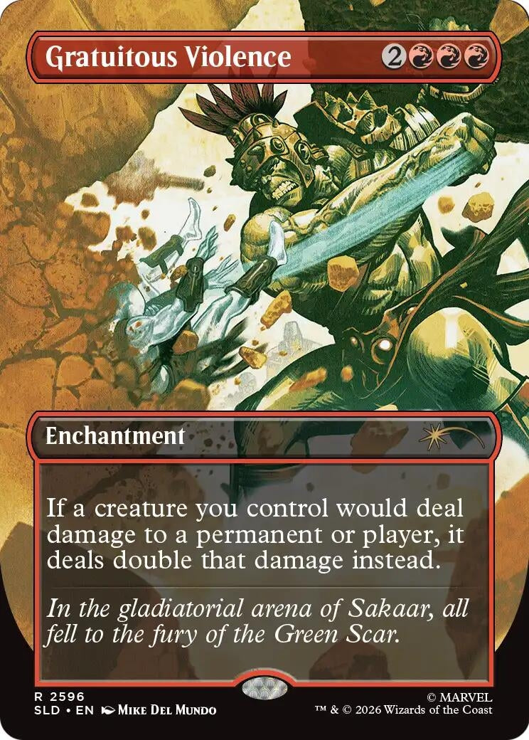 Image for Gratuitous Violence (2596) (SLD) - Magic: The Gathering