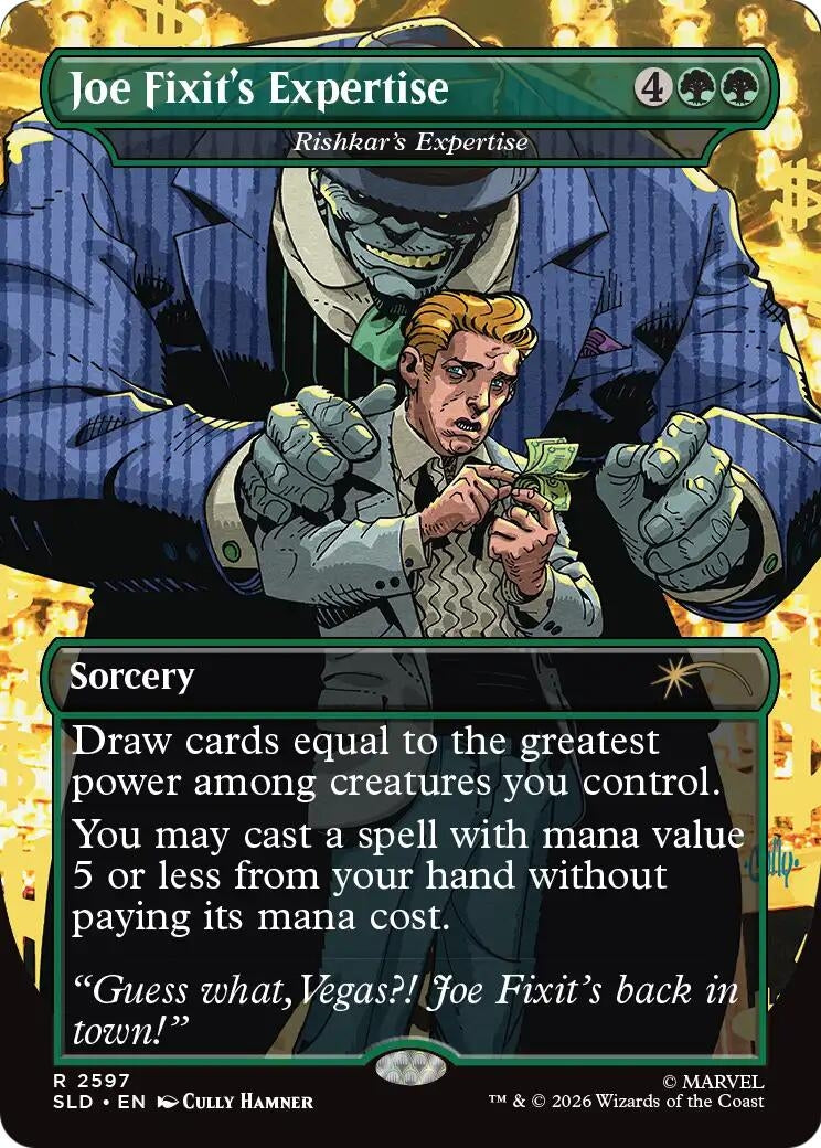 Image for Joe Fixit's Expertise - Rishkar's Expertise (2597) (SLD) - Magic: The Gathering