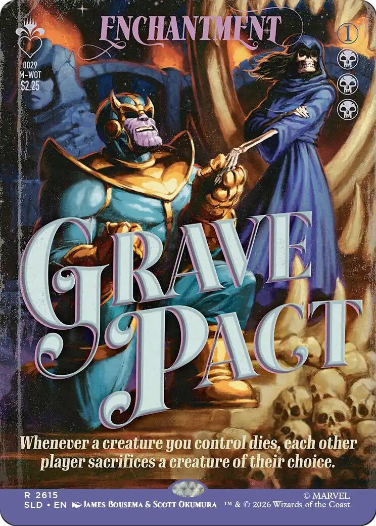 Image for Grave Pact (2615) (SLD) - Magic: The Gathering