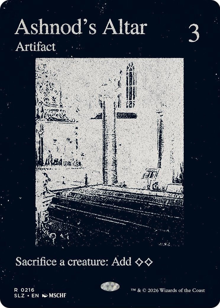 Image for Ashnod's Altar (0216) (216) (SLZ) - Magic: The Gathering