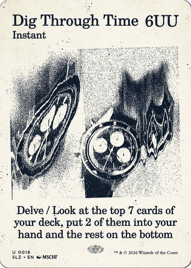 Image for Dig Through Time (0016) (16) (SLZ) - Magic: The Gathering