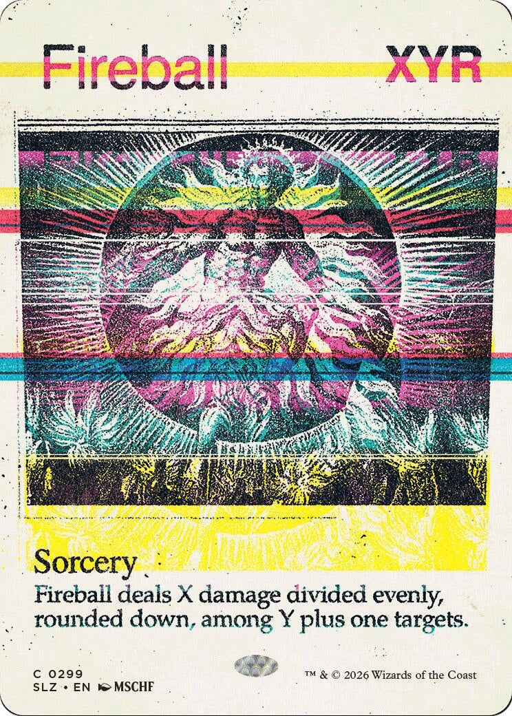 Image for Fireball (0299) (299) (SLZ) - Magic: The Gathering