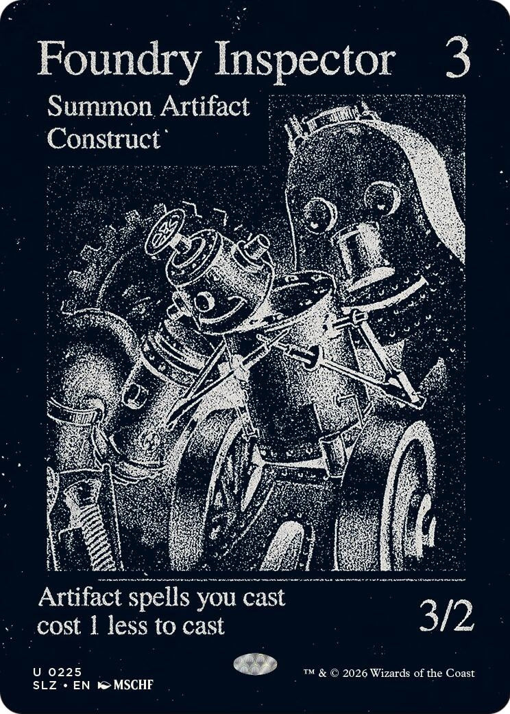 Image for Foundry Inspector (0225) (225) (SLZ) - Magic: The Gathering