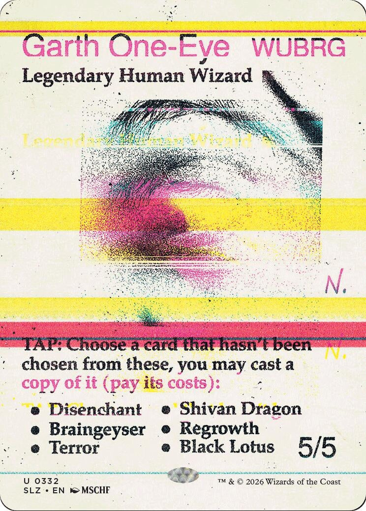Image for Garth One-Eye (0332) (332) (SLZ) - Magic: The Gathering