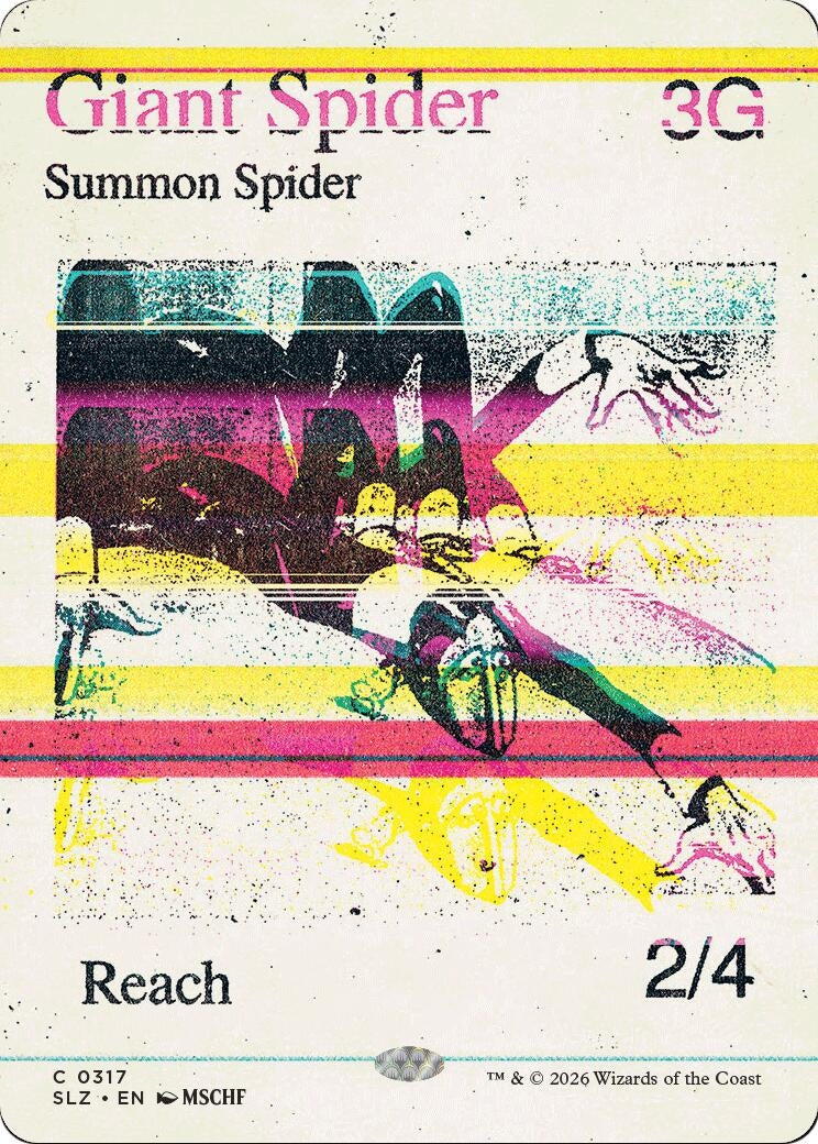 Image for Giant Spider (0317) (317) (SLZ) - Magic: The Gathering