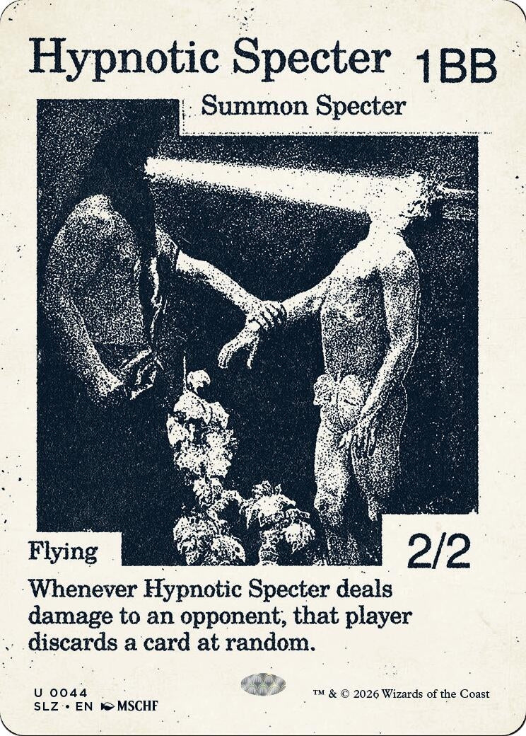 Image for Hypnotic Specter (0044) (44) (SLZ) - Magic: The Gathering