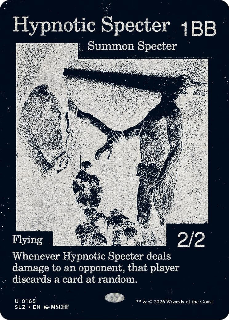 Image for Hypnotic Specter (0165) (165) (SLZ) - Magic: The Gathering