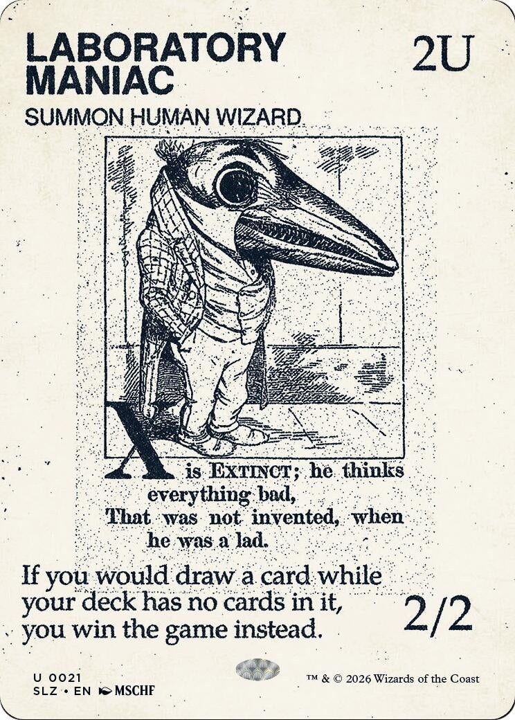 Image for Laboratory Maniac (0021) (21) (SLZ) - Magic: The Gathering
