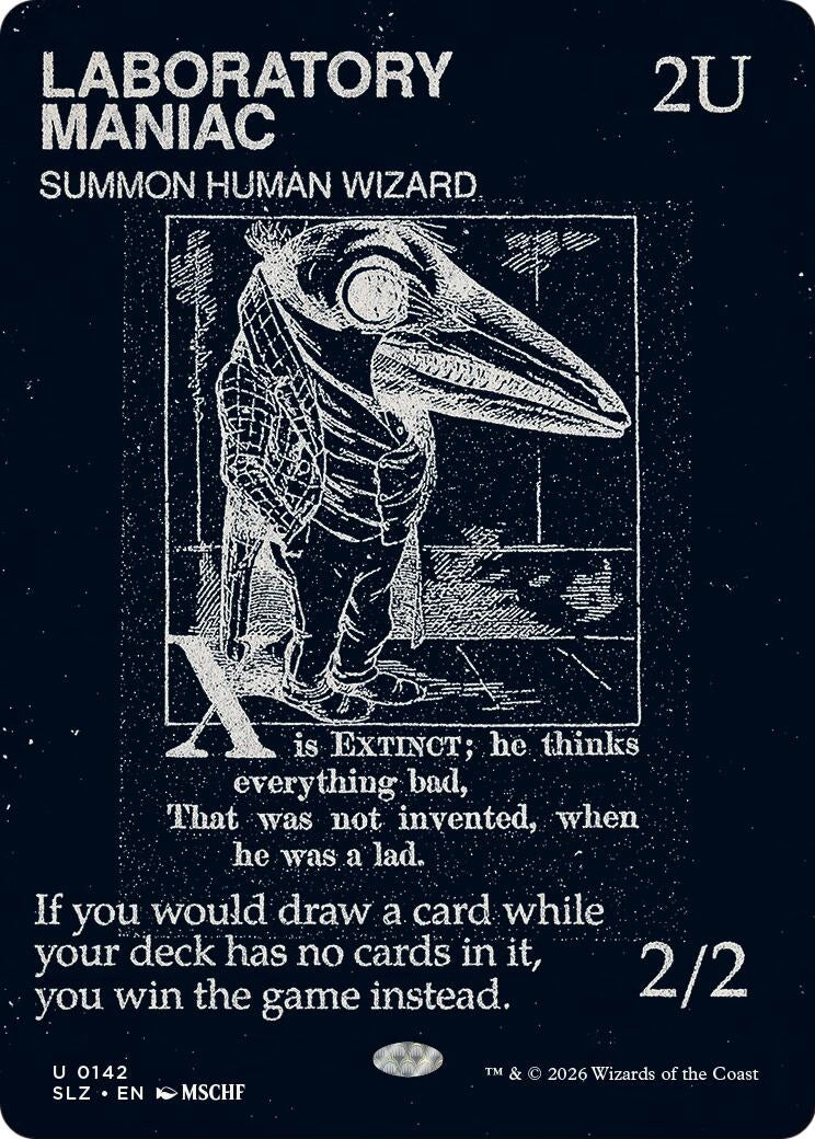 Image for Laboratory Maniac (0142) (142) (SLZ) - Magic: The Gathering