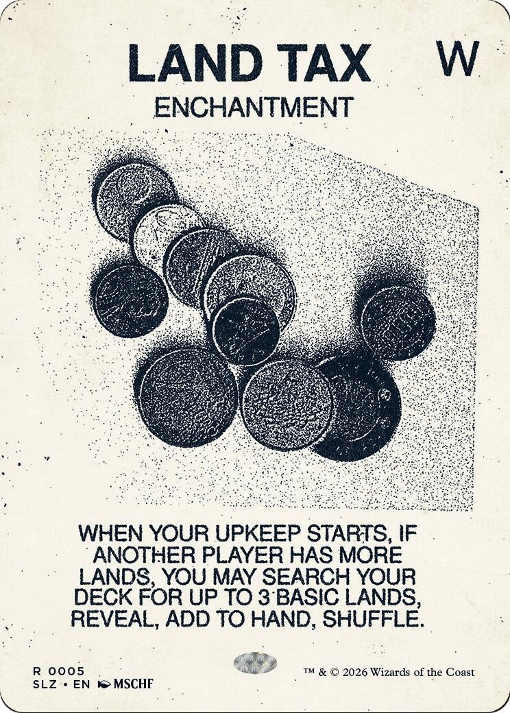 Image for Land Tax (0005) (5) (SLZ) - Magic: The Gathering