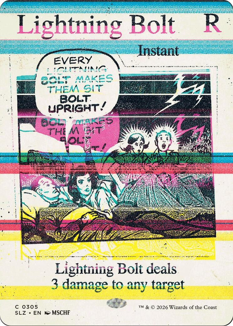 Image for Lightning Bolt (0305) (305) (SLZ) - Magic: The Gathering