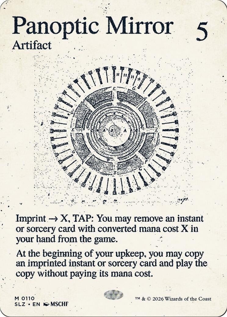 Image for Panoptic Mirror (0110) (110) (SLZ) - Magic: The Gathering