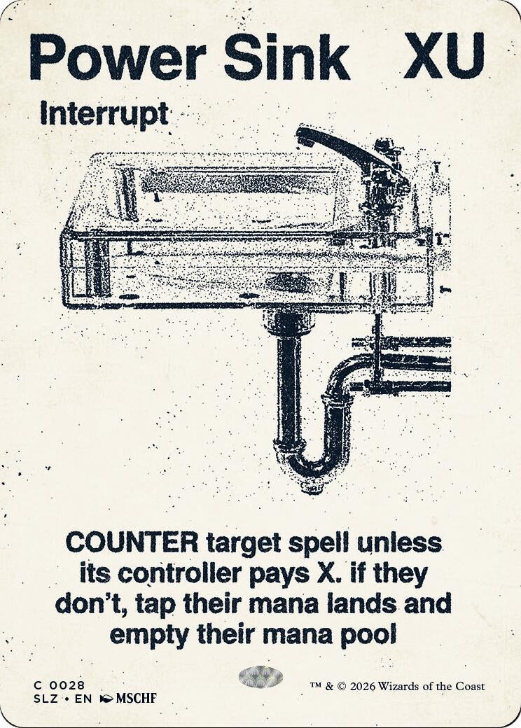 Image for Power Sink (0028) (28) (SLZ) - Magic: The Gathering