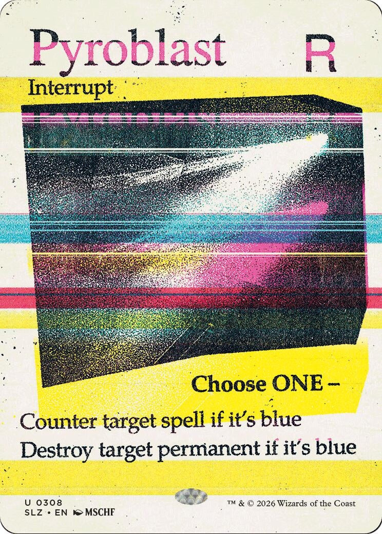 Image for Pyroblast (0308) (308) (SLZ) - Magic: The Gathering
