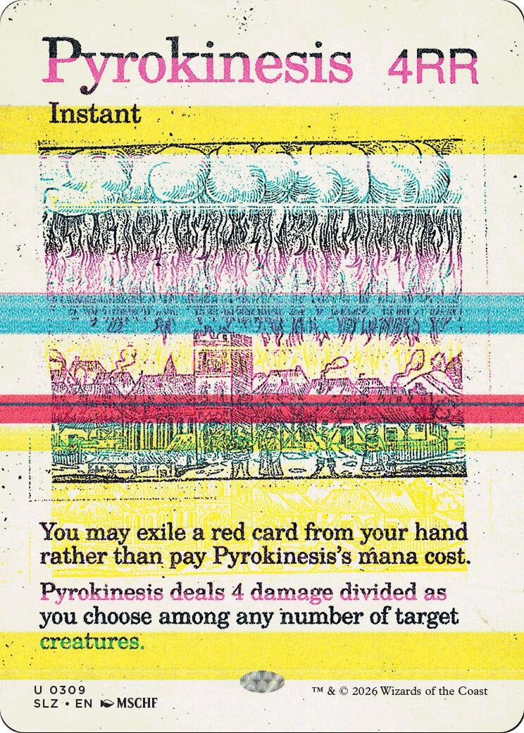 Image for Pyrokinesis (0309) (309) (SLZ) - Magic: The Gathering