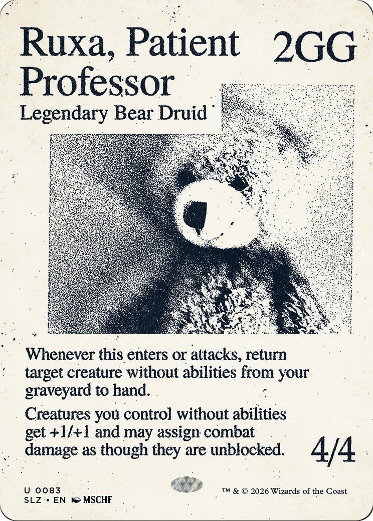 Image for Ruxa, Patient Professor (0083) (83) (SLZ) - Magic: The Gathering
