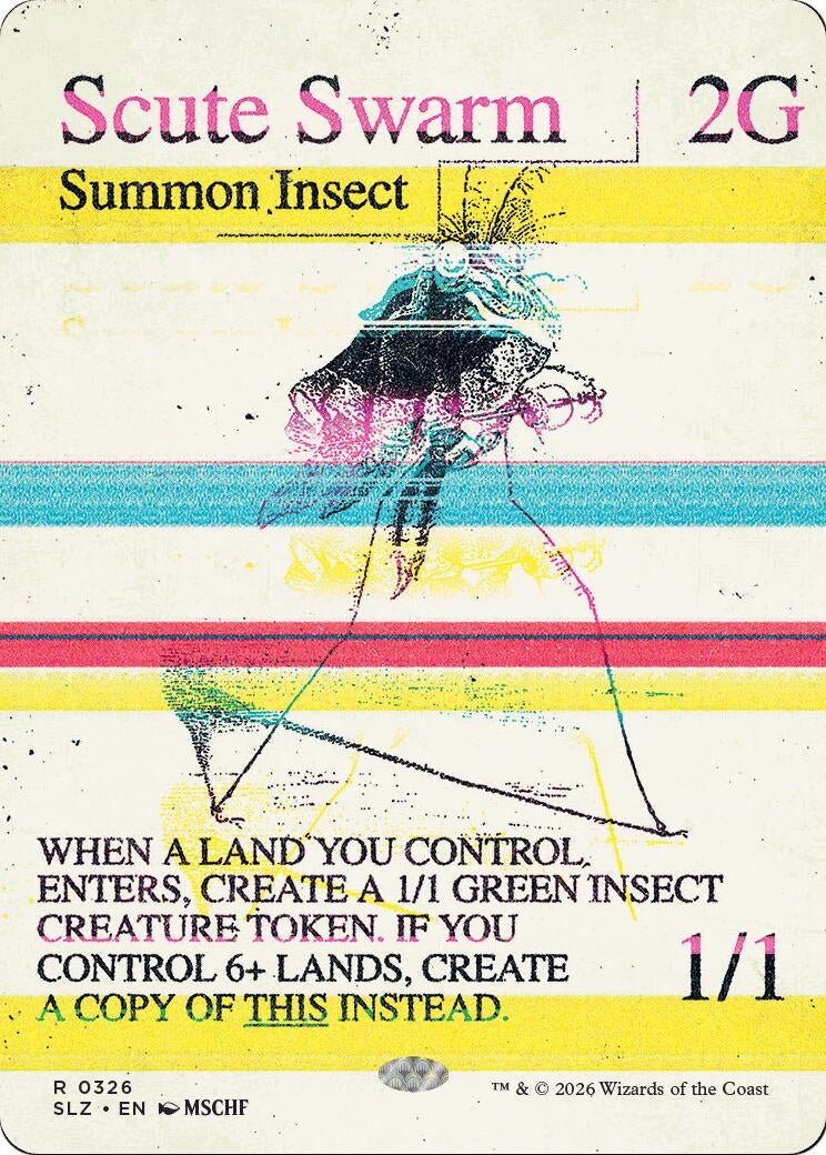 Image for Scute Swarm (0326) (326) (SLZ) - Magic: The Gathering