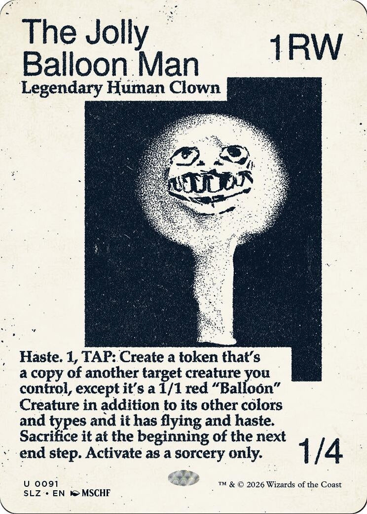 Image for The Jolly Balloon Man (0091) (91) (SLZ) - Magic: The Gathering