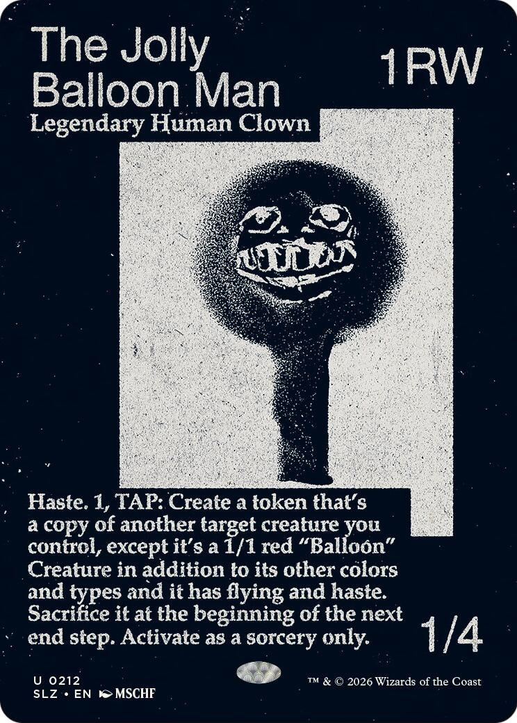 Image for The Jolly Balloon Man (0212) (212) (SLZ) - Magic: The Gathering