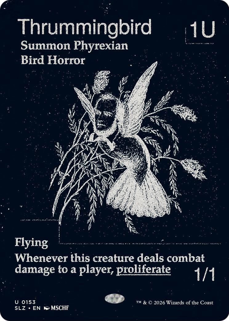 Image for Thrummingbird (0153) (153) (SLZ) - Magic: The Gathering