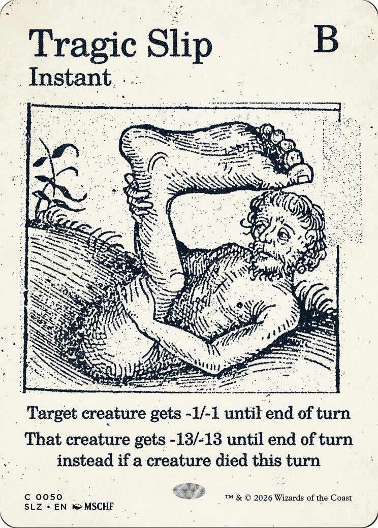 Image for Tragic Slip (0050) (50) (SLZ) - Magic: The Gathering