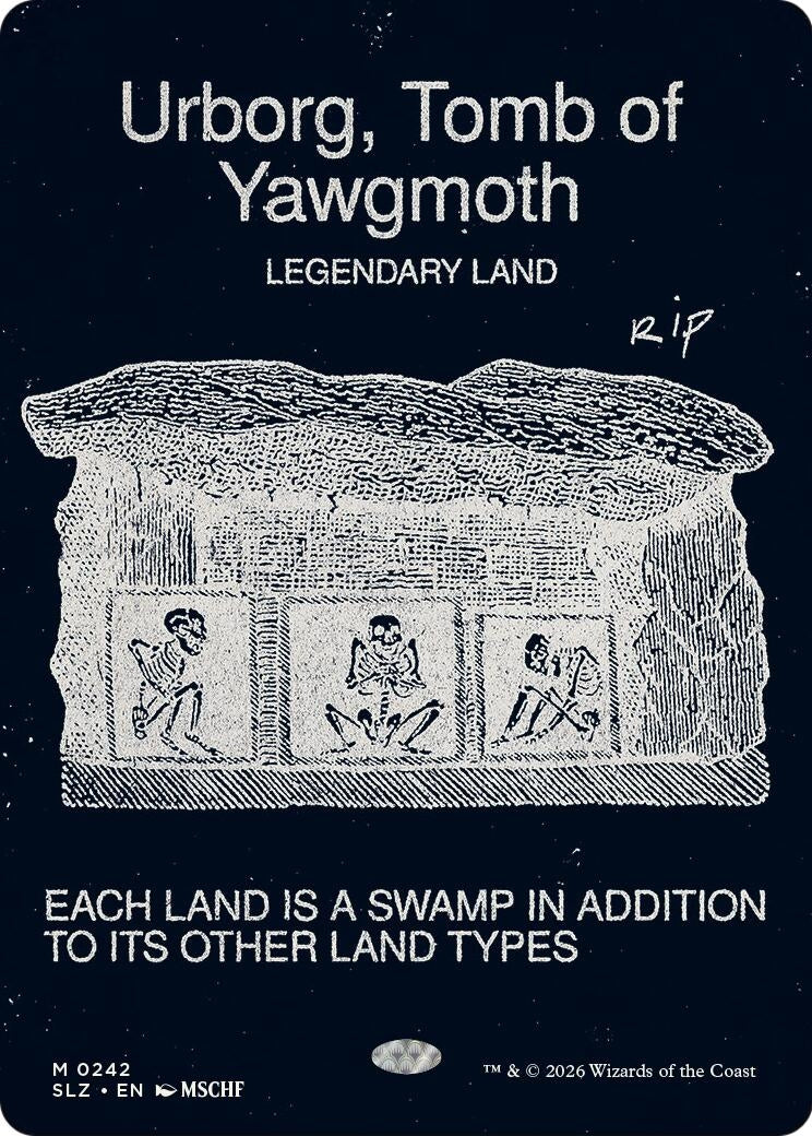 Image for Urborg, Tomb of Yawgmoth (0242) (242) (SLZ) - Magic: The Gathering