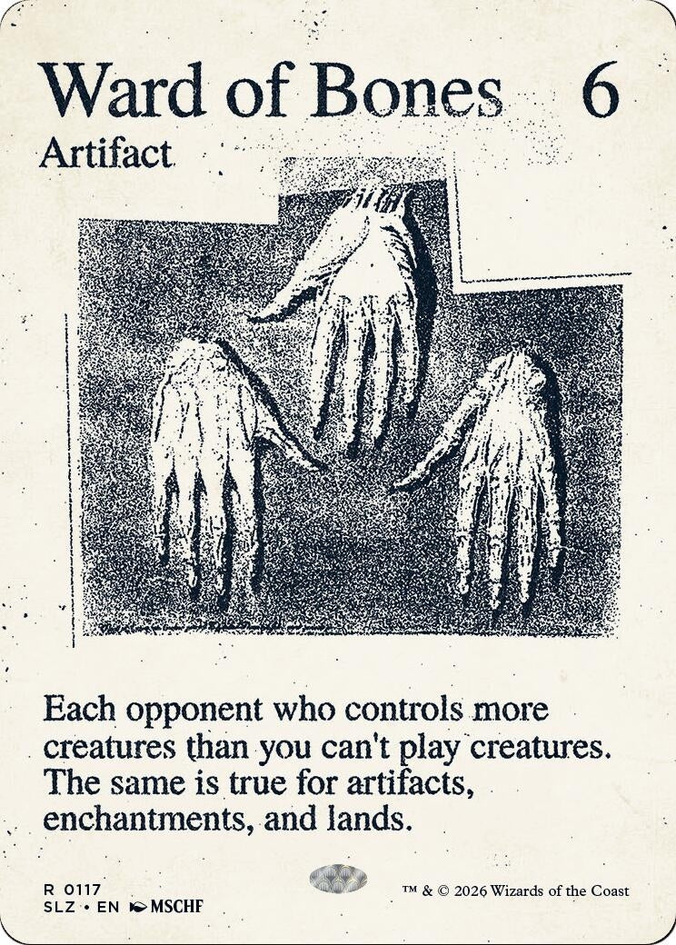Image for Ward of Bones (0117) (117) (SLZ) - Magic: The Gathering