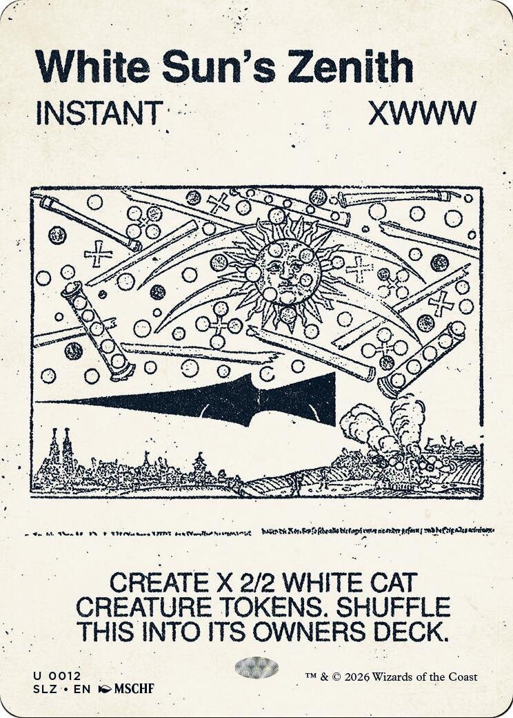Image for White Sun's Zenith (0012) (12) (SLZ) - Magic: The Gathering